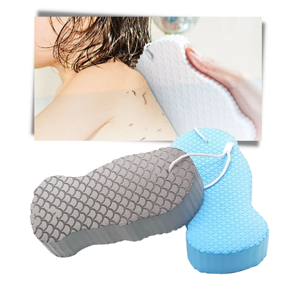 Soft Exfoliating Body Sponge - Excellent Exfoliation - 