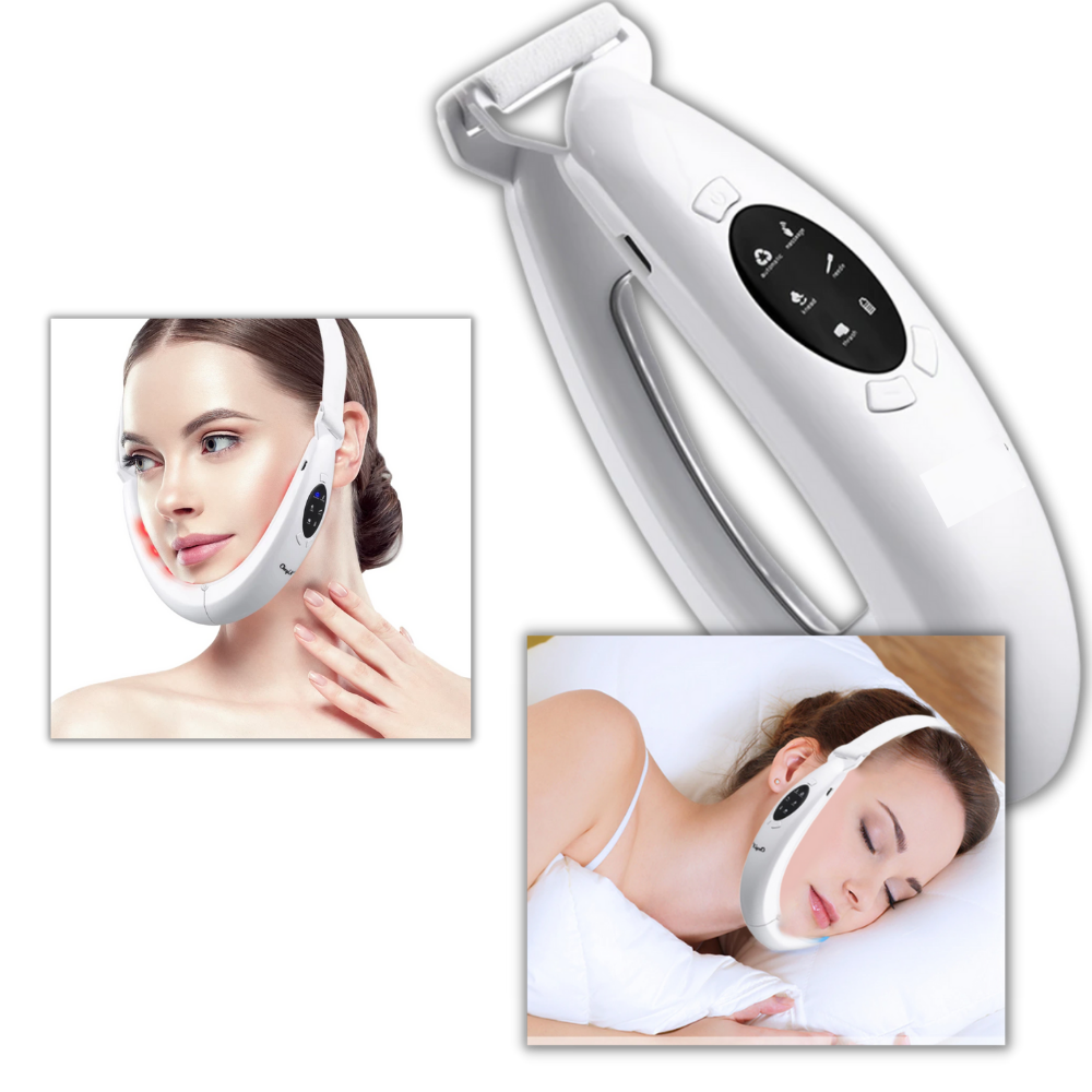 V-Shaped Face Massager - Auto Power-Off Function - 