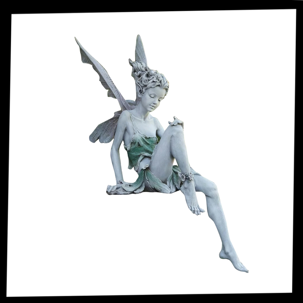 Fairy Statue Garden Ornament - Package - 