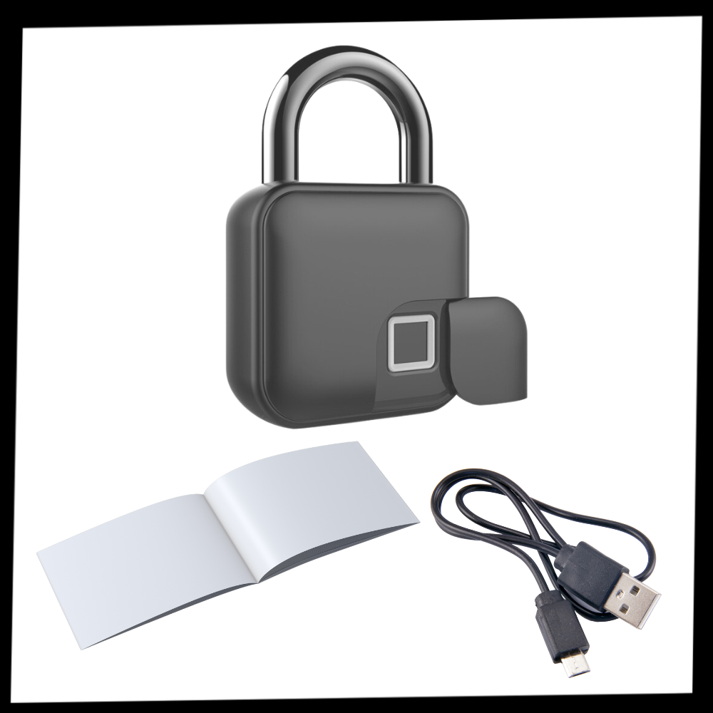 Bluetooth Fingerprint Padlock - Package - 