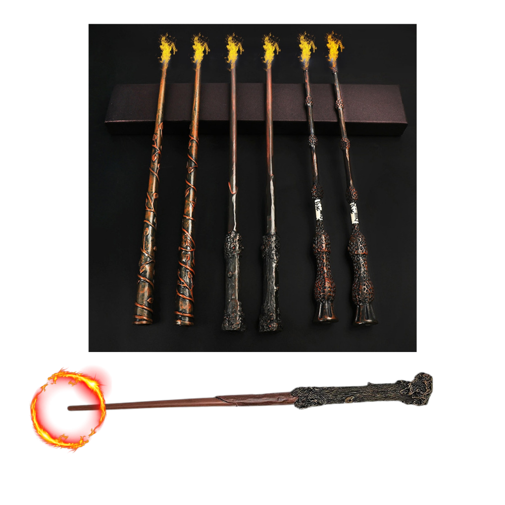 Harry Potter Magic Fire-Shooting Wand - Do Magic! - 