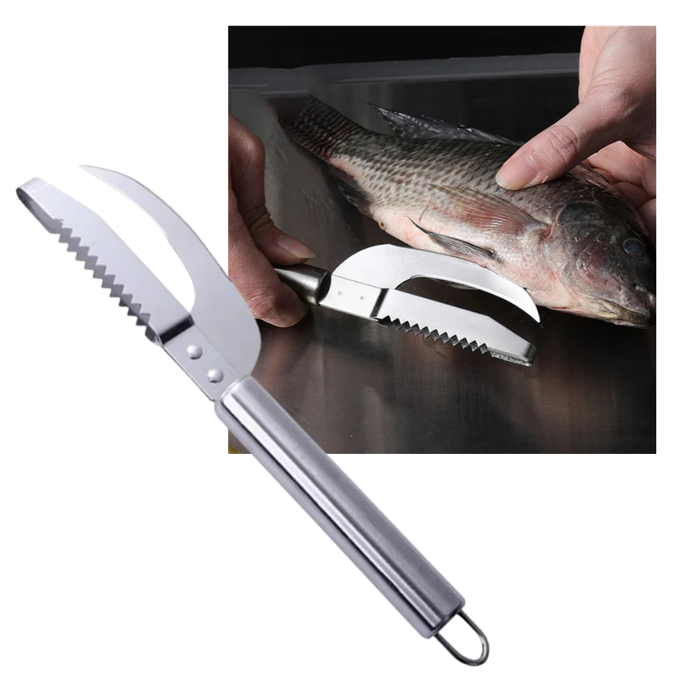 Fish and Seafood Knife - Durable Steel Build -