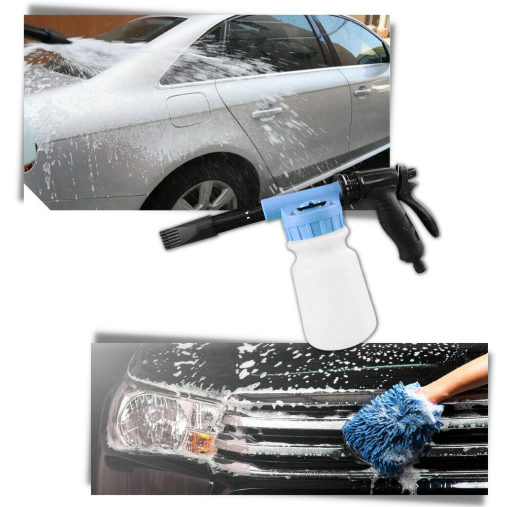 Car Wash Foam Spray Kit - Easy To Use - 