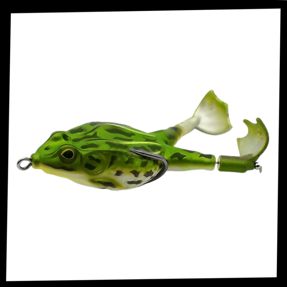 Silicone Frog Fishing Lure - Package - 