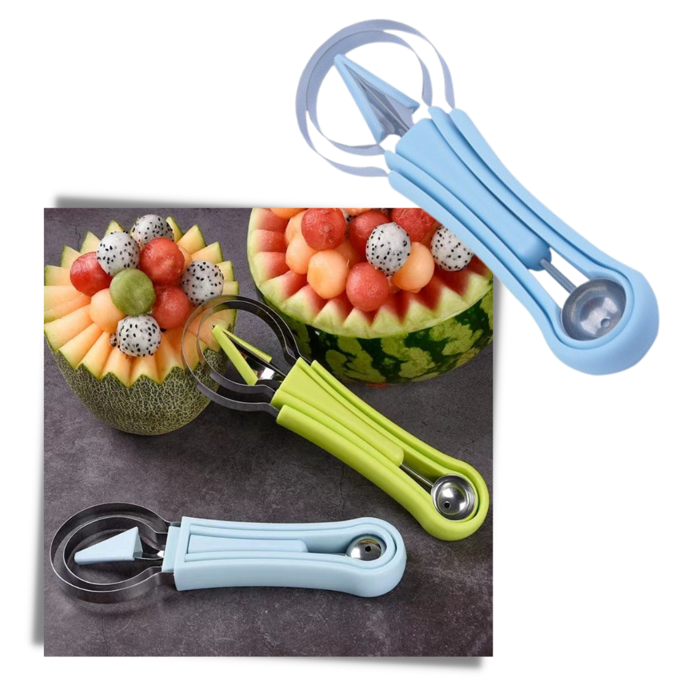 Fruit Carving and Slicing Tool Set - Create Beautiful Fruit Art -