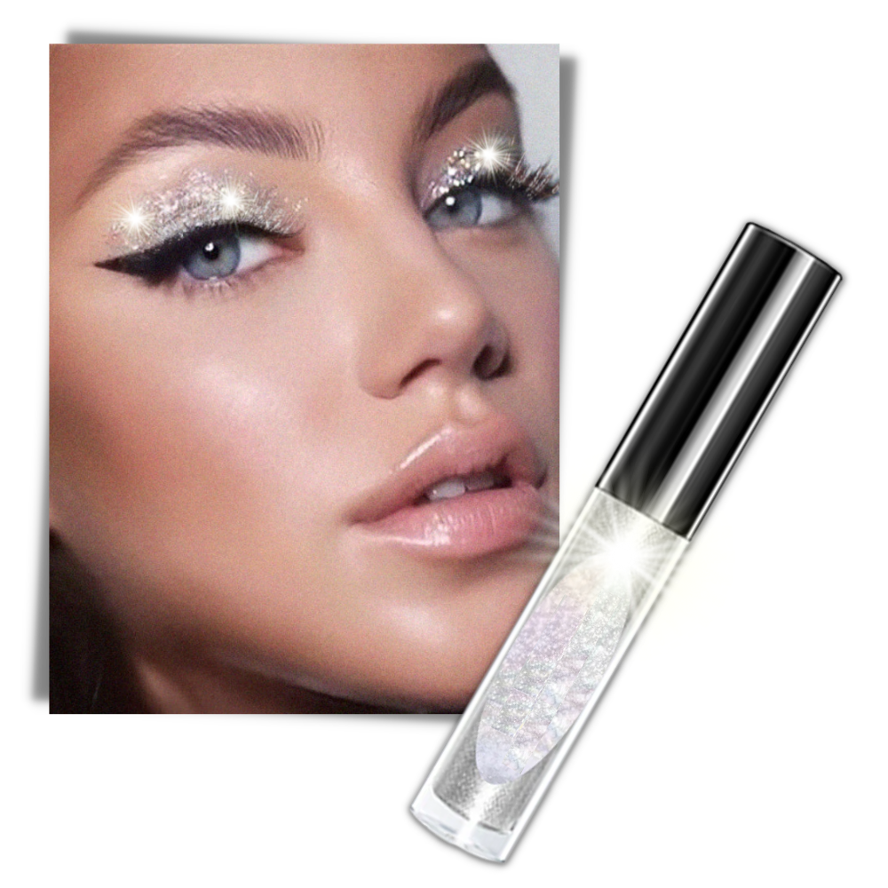 Waterproof Glitter Makeup - Beauty-enhancing Effect - 