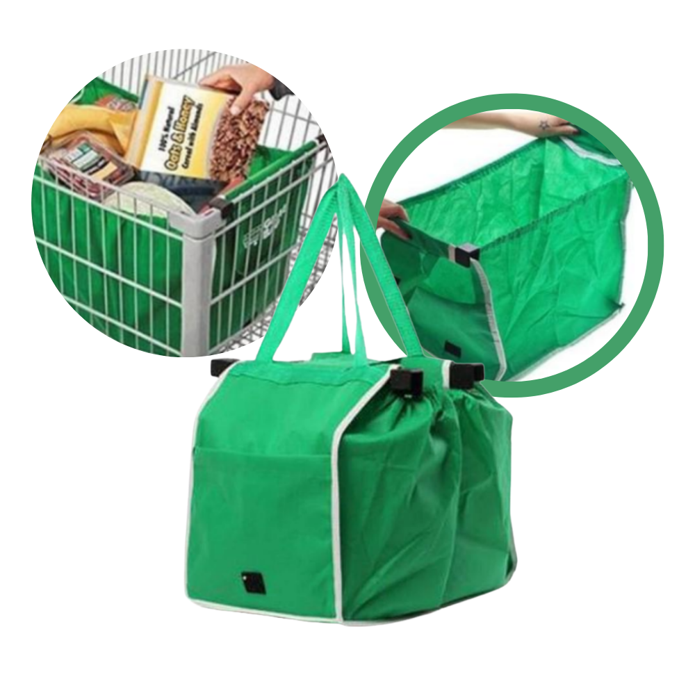 Återanvändbar shoppingväska för vagn - Bekväm shopping - Ozerty