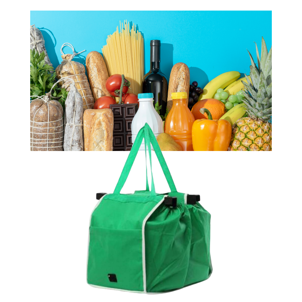 Reusable Shopping Bag For Trolley - Large Capacity - Ozerty