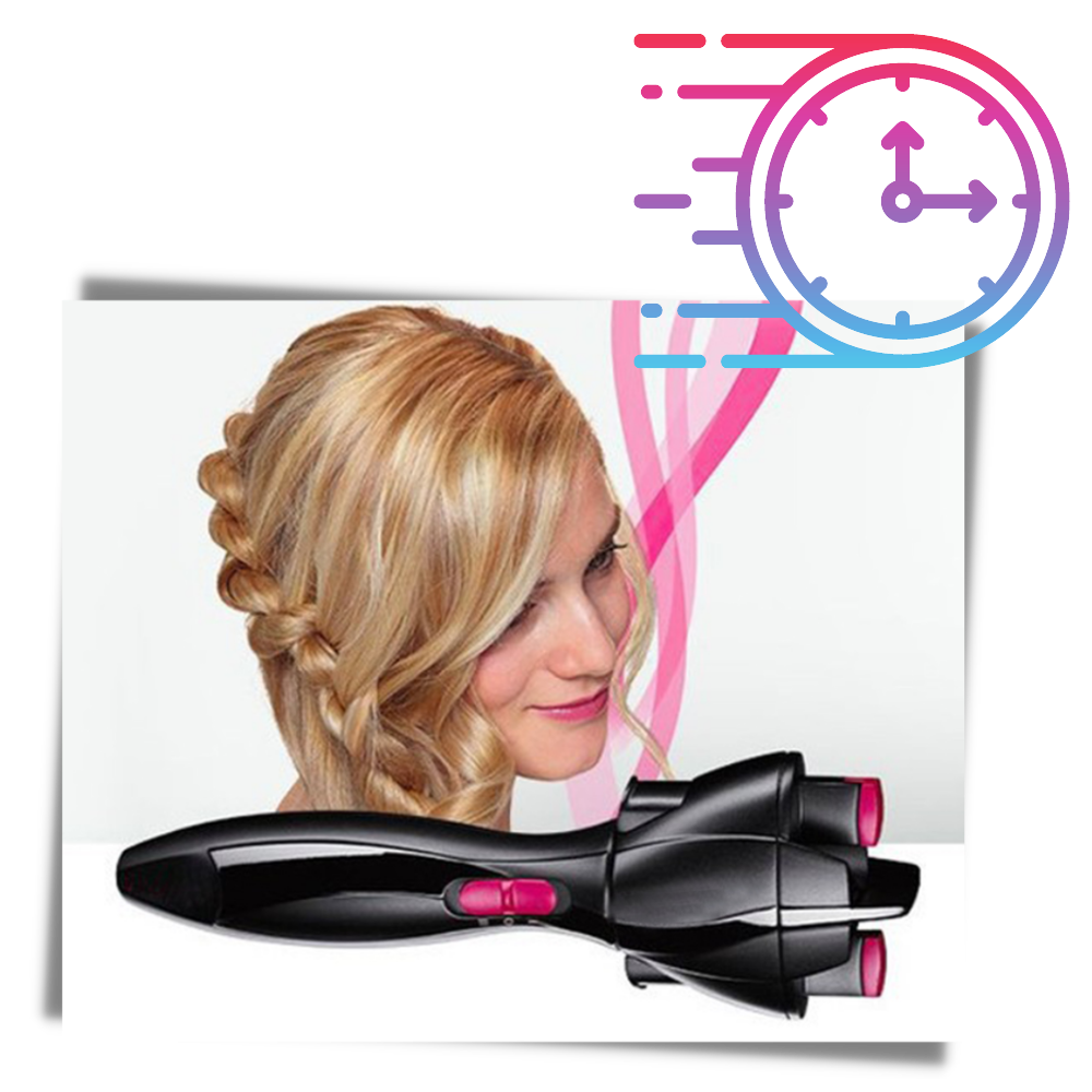 Elektrisk maskin för hårflätning - Snabbt och effektivt - Ozerty