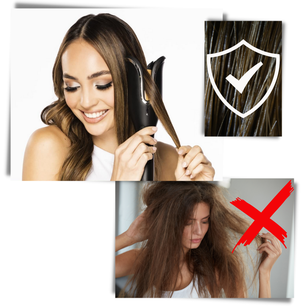 Automatic Hair Curling Iron - Excellent Hair Protection - 