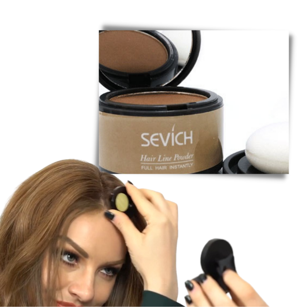 Hair Root Concealer Powder - Easy To Use - 