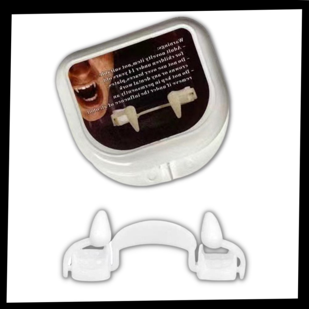 Retractable Vampire Fangs - Package - 