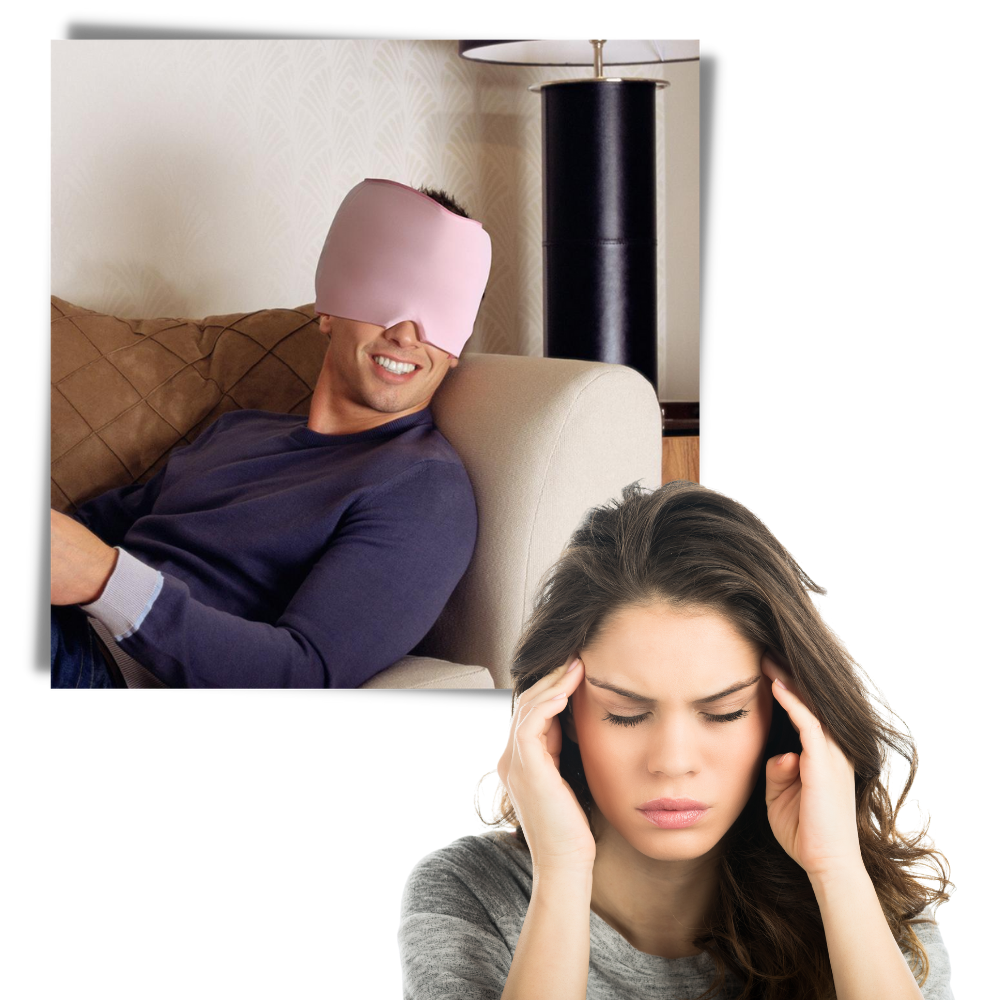 Hot-Cold Therapy Beanie for Migraines - Excellent pain-relieving effects - Ozerty