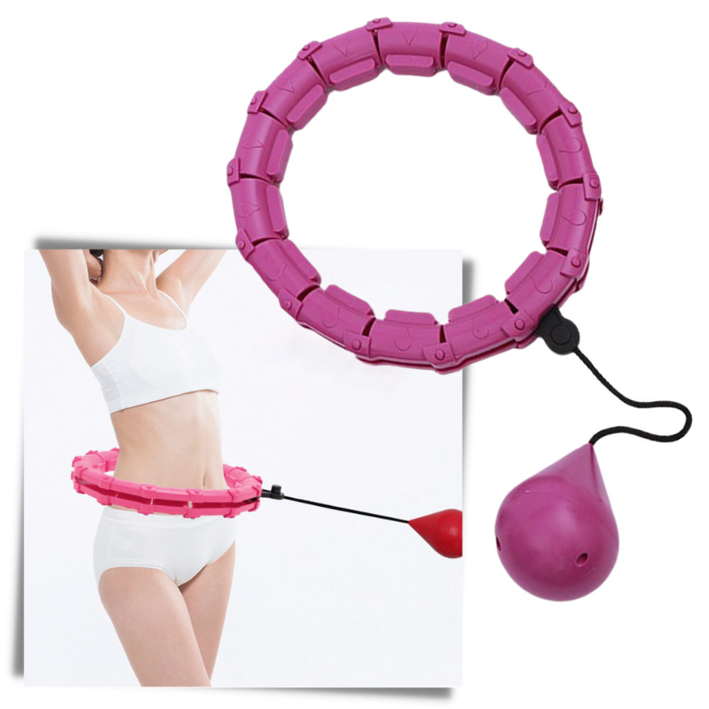 Weighted Hula Hoop - Easy To Use - 