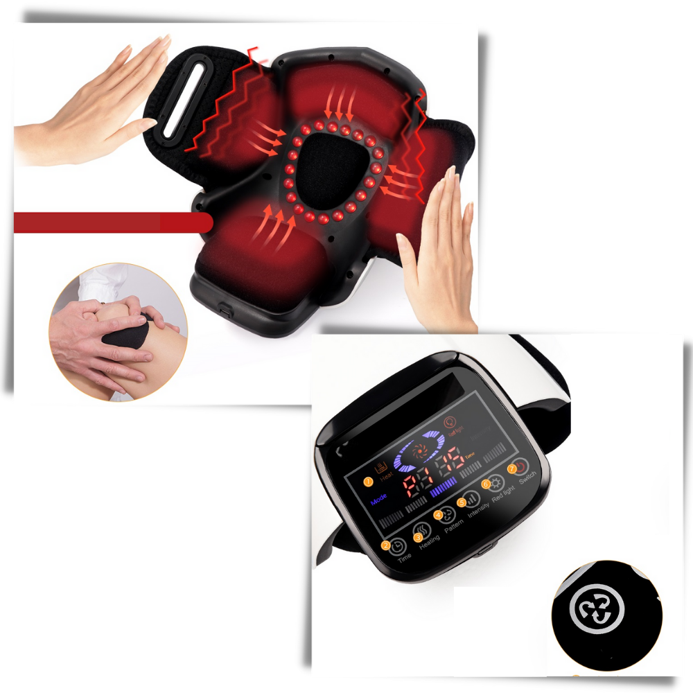 Electric Infrared Knee Massager - Intelligent Design - 