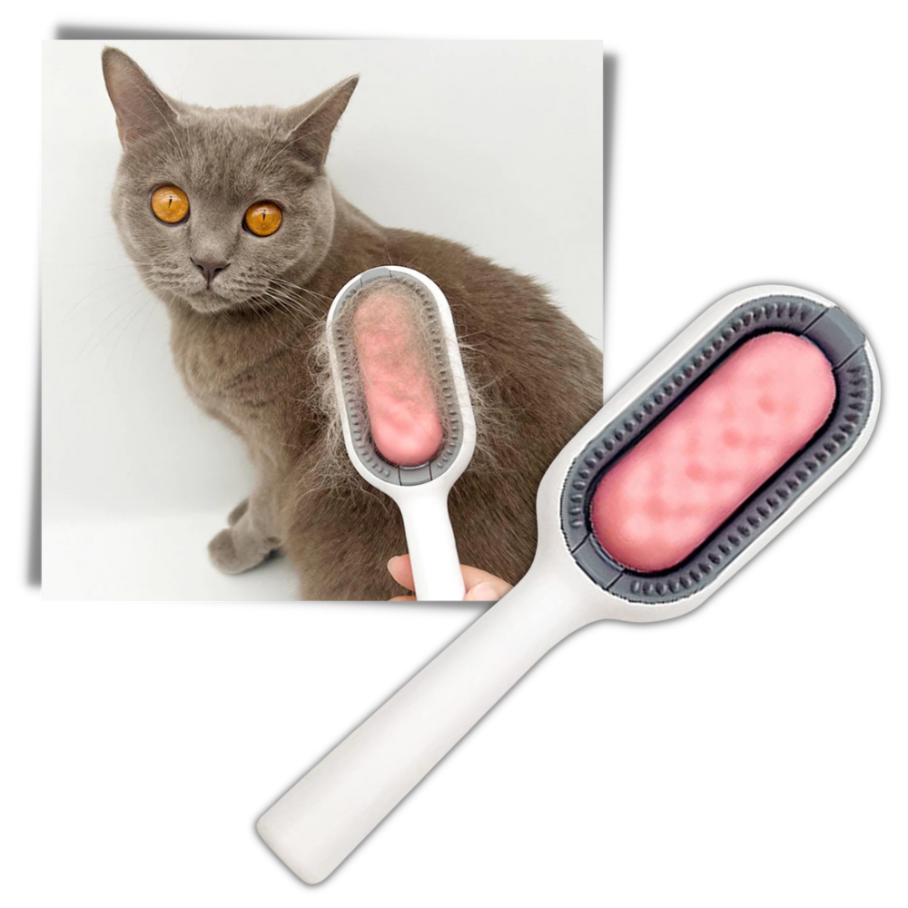 Pet Deshedding Brush - Excellent Pet Grooming Tool -