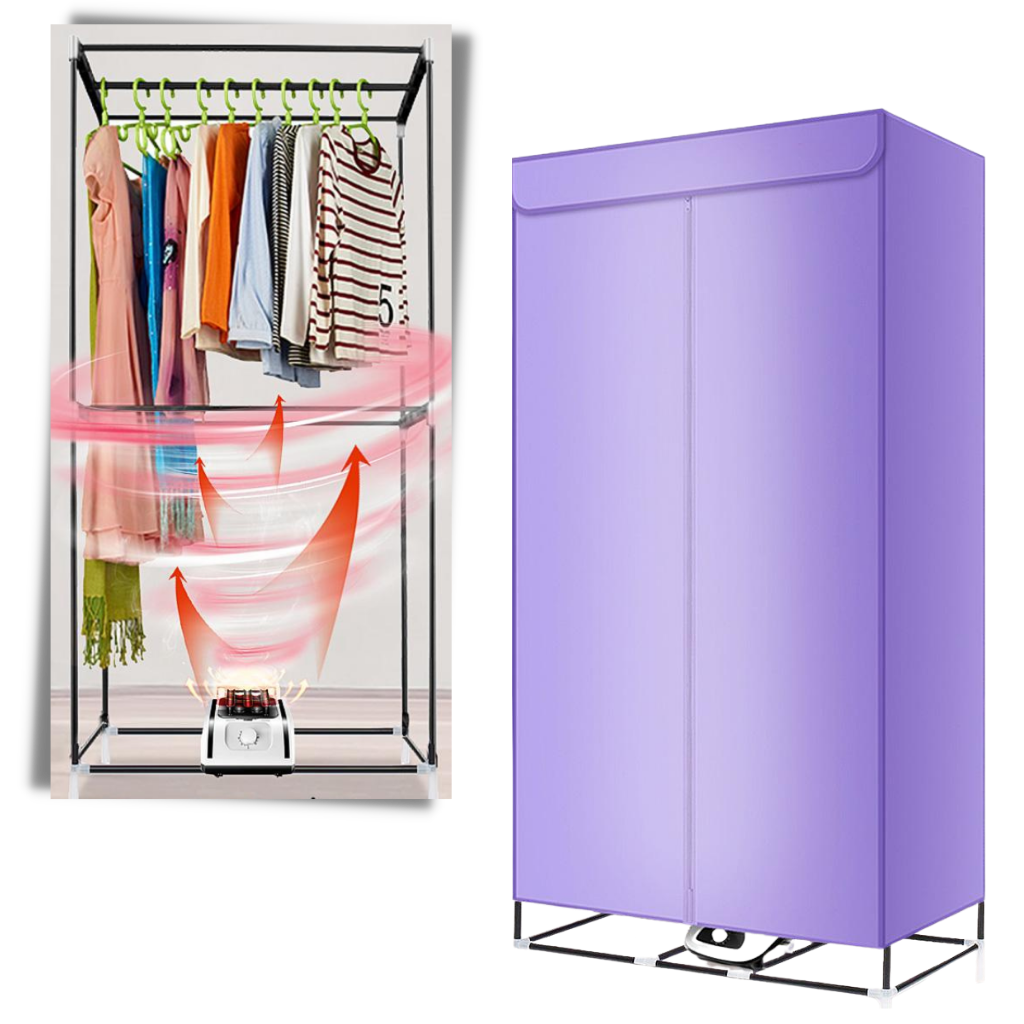 Portable Electric Clothes Dryer & Rack - Convenient Clothes Drying Rack - 