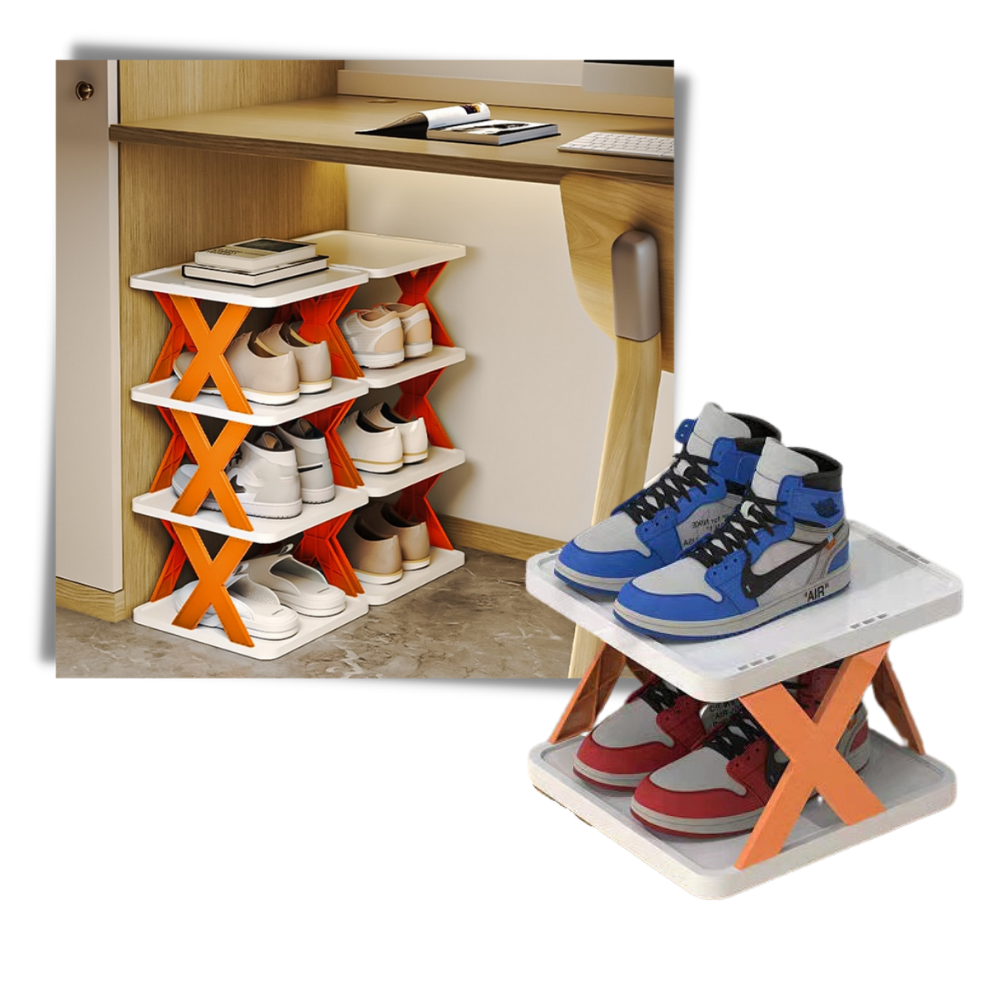 Multi-lags sko organiseringshylde - Unikt pladsbesparende design - Ozerty