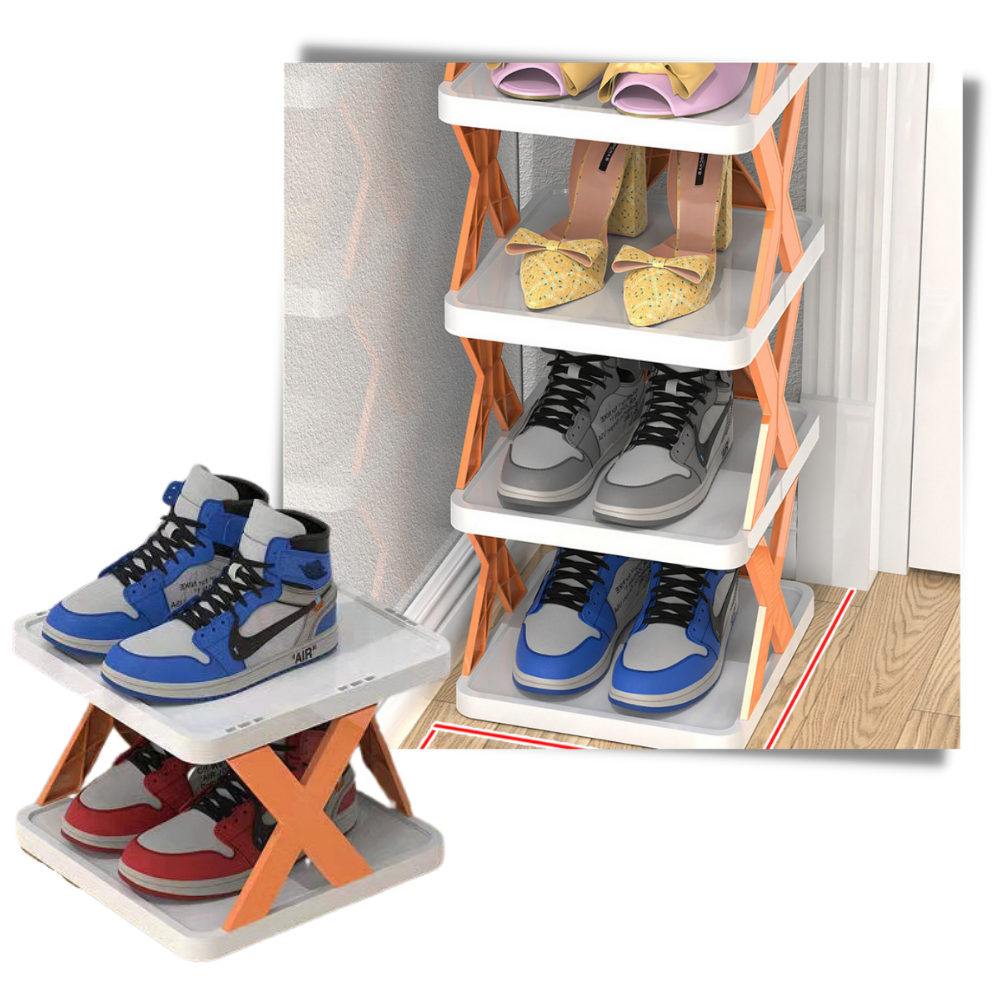 Multi-lags sko organiseringshylde - Alsidig brug - Ozerty