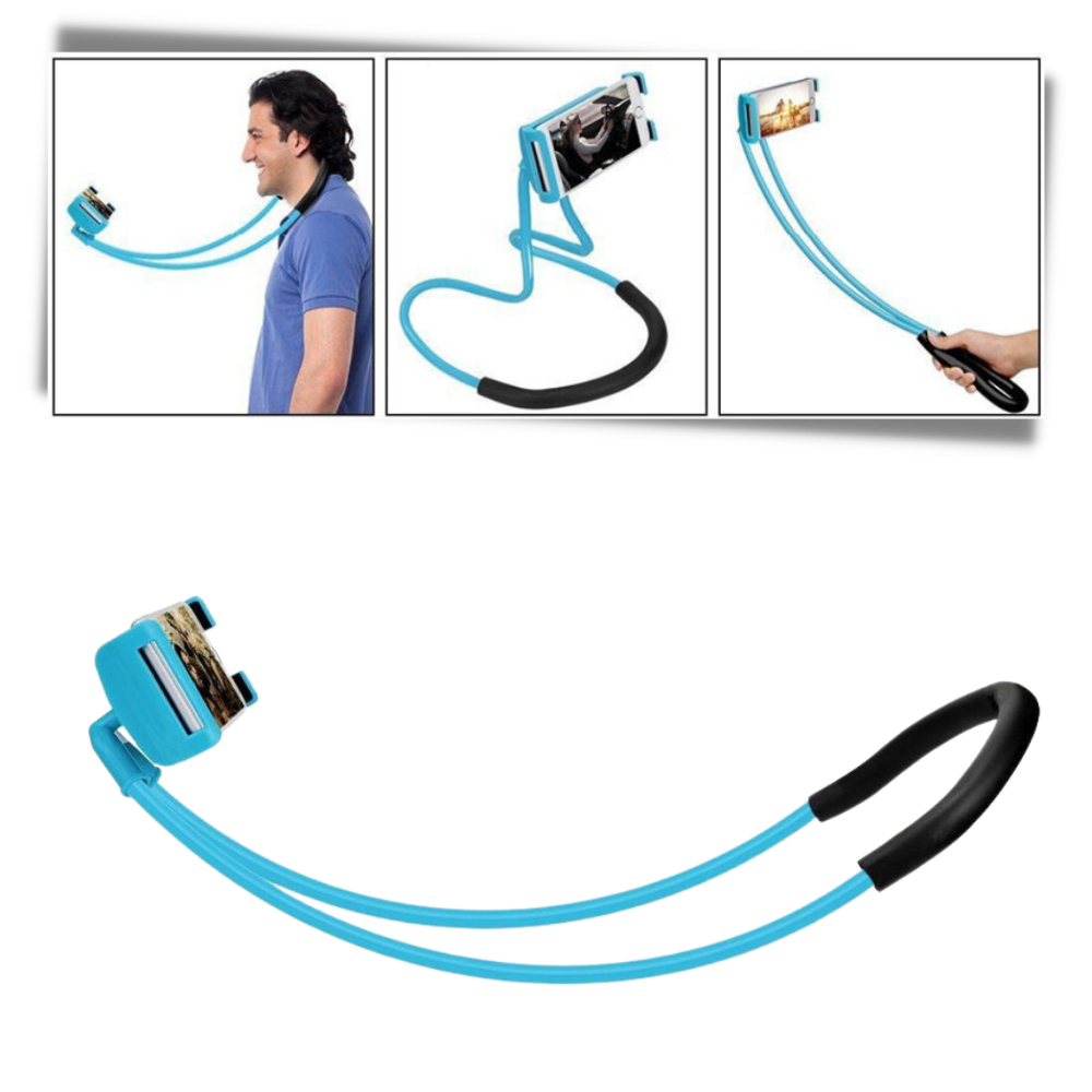 Telefonhållare med nackstöd - Lätt att använda - Ozerty