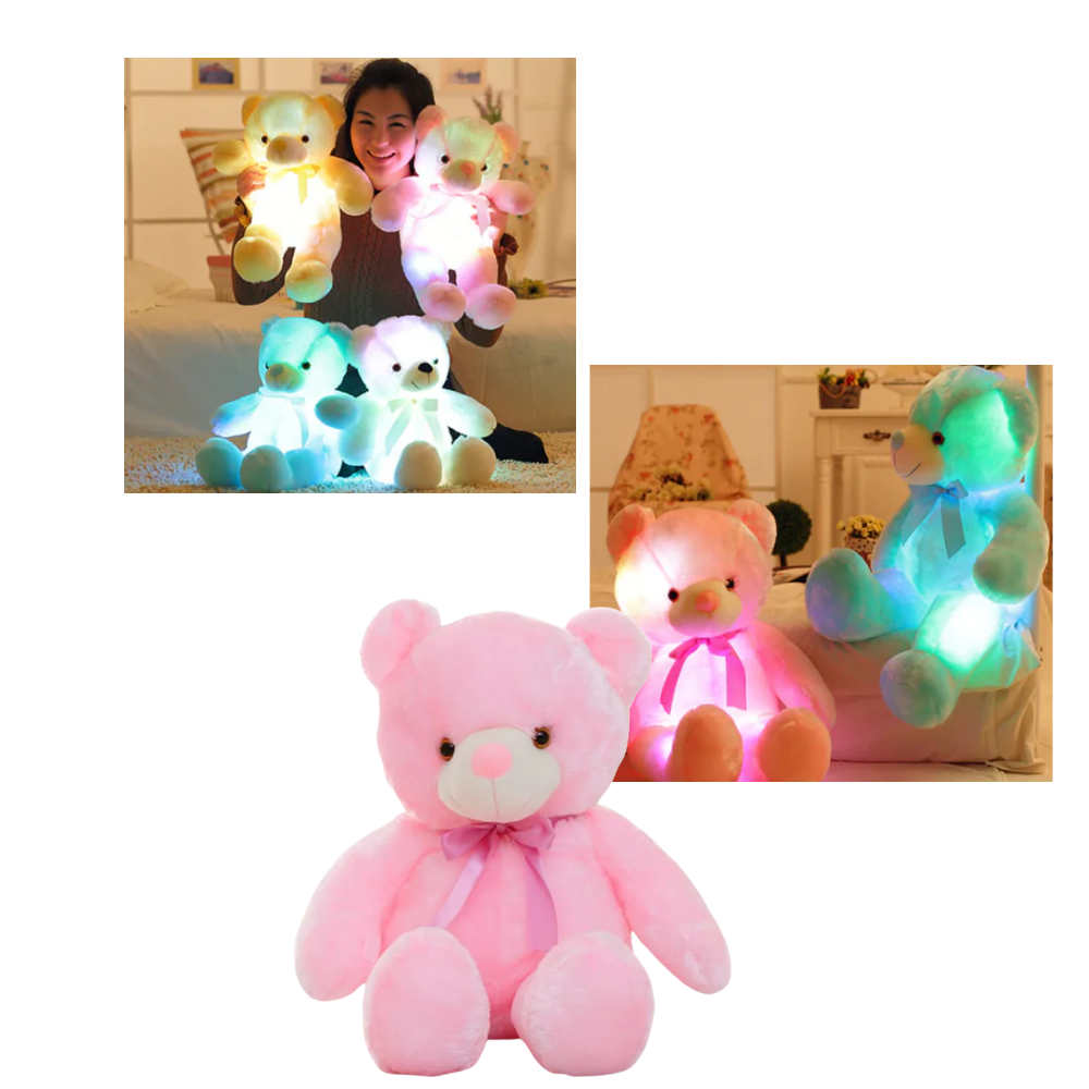 Plush Teddy Bear Night Light - Durable and Functional - Ozerty