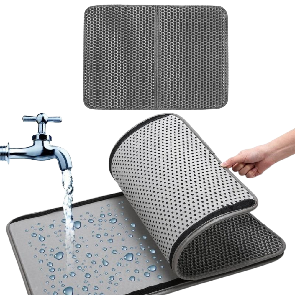 Waterproof Pet Litter Mat - Waterproof Design - 