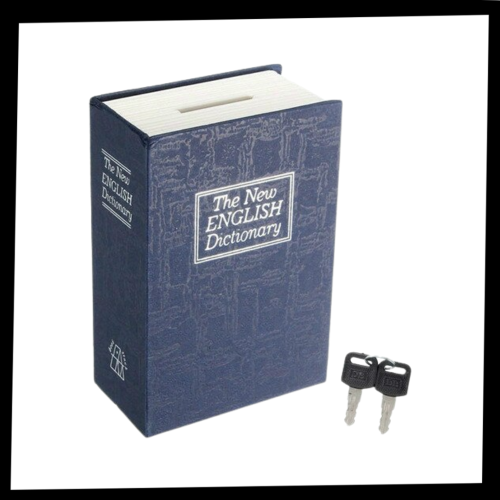 Dictionary Security Lock Box - Package - 