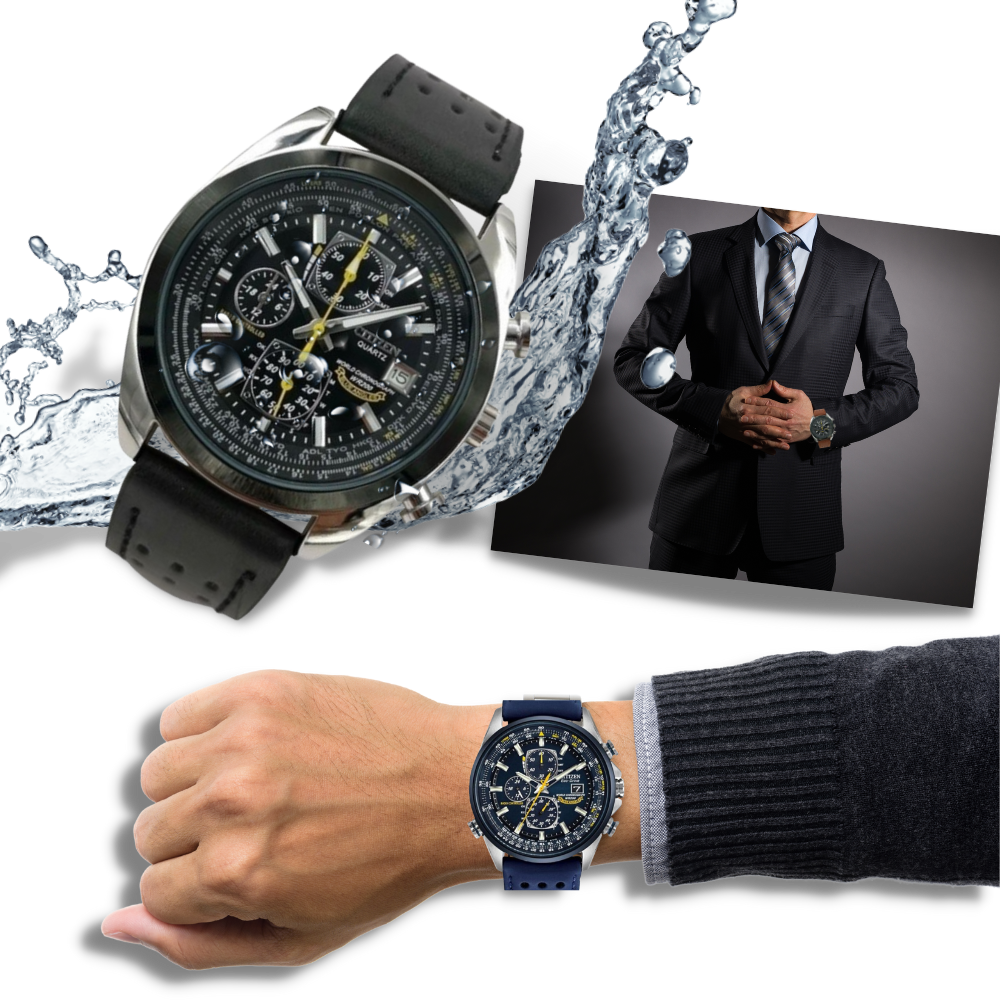 Orologio al quarzo da uomo - orologio al quarzo di lusso impermeabile - orologio al quarzo da uomo di qualità  - Ozerty
