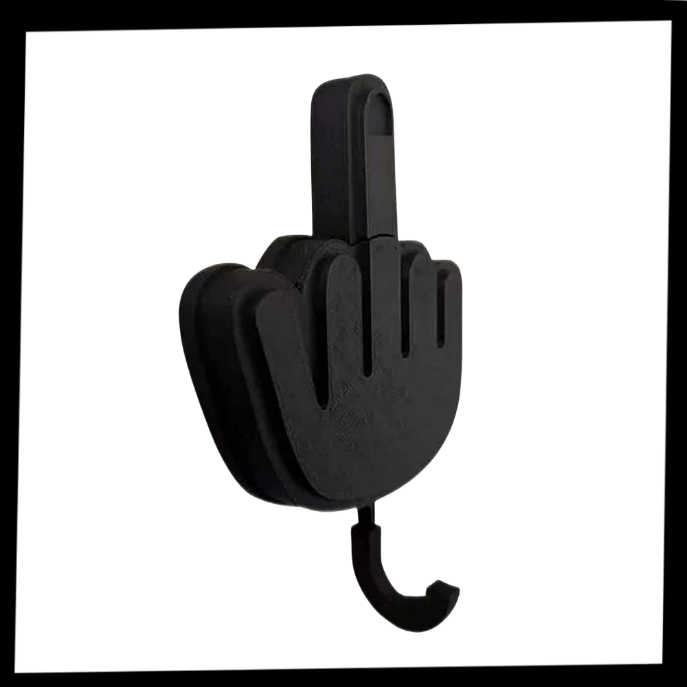 Adhesive Hand Gesture Key Hook - Package - 