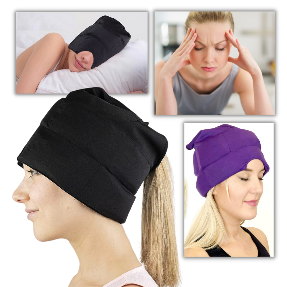 Bonnet anti-maux de tête et anti-migraine - Ozerty