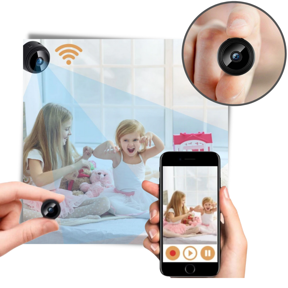 Mini Wireless Surveillance Camera - How Big is the Camera? - Oustiprix