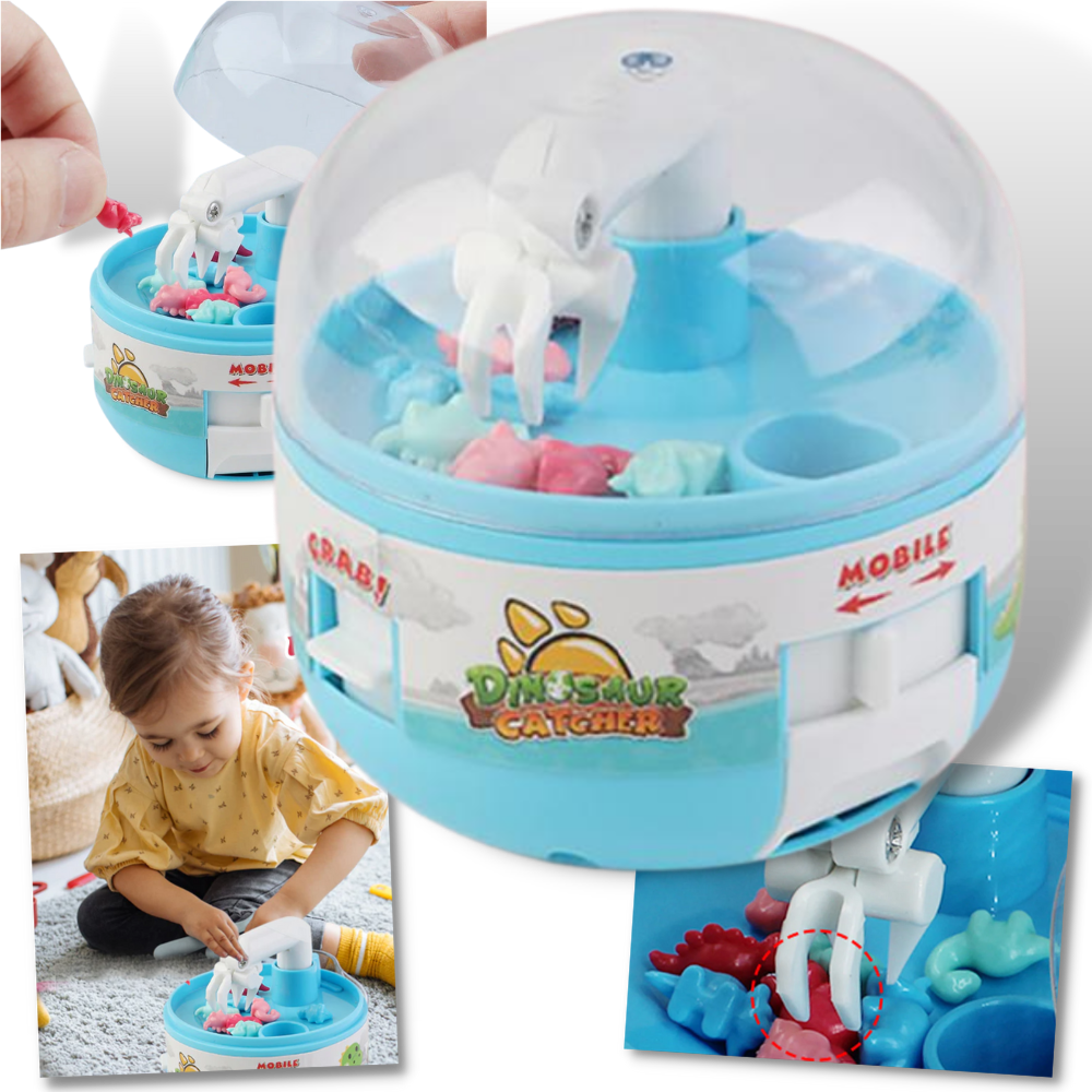 Mini Claw Catch Toy - Mini Dinosaur Claw Machine Toys - Children’s Mini Toy Claw Machine - 