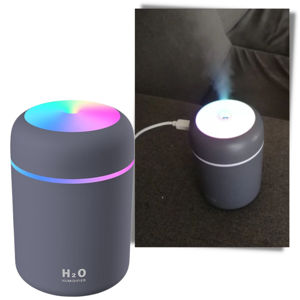 Mini Aromatherapy Air Humidifier and Diffuser - Easy to Charge -