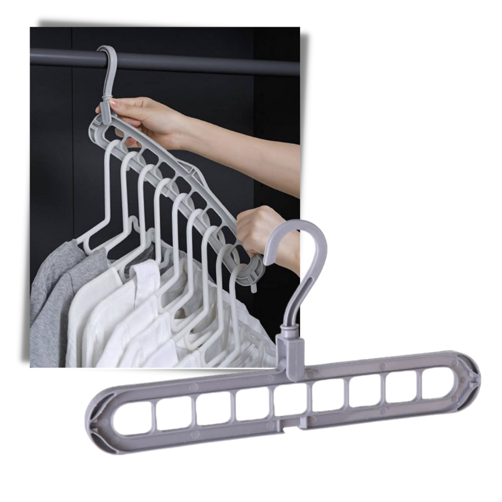 2-pack Space-saving Clothes Hanger - Easy To Use - 