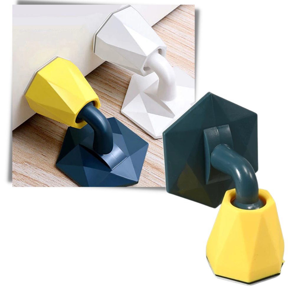 Silicone Door Stopper and Holder - Durable build - 