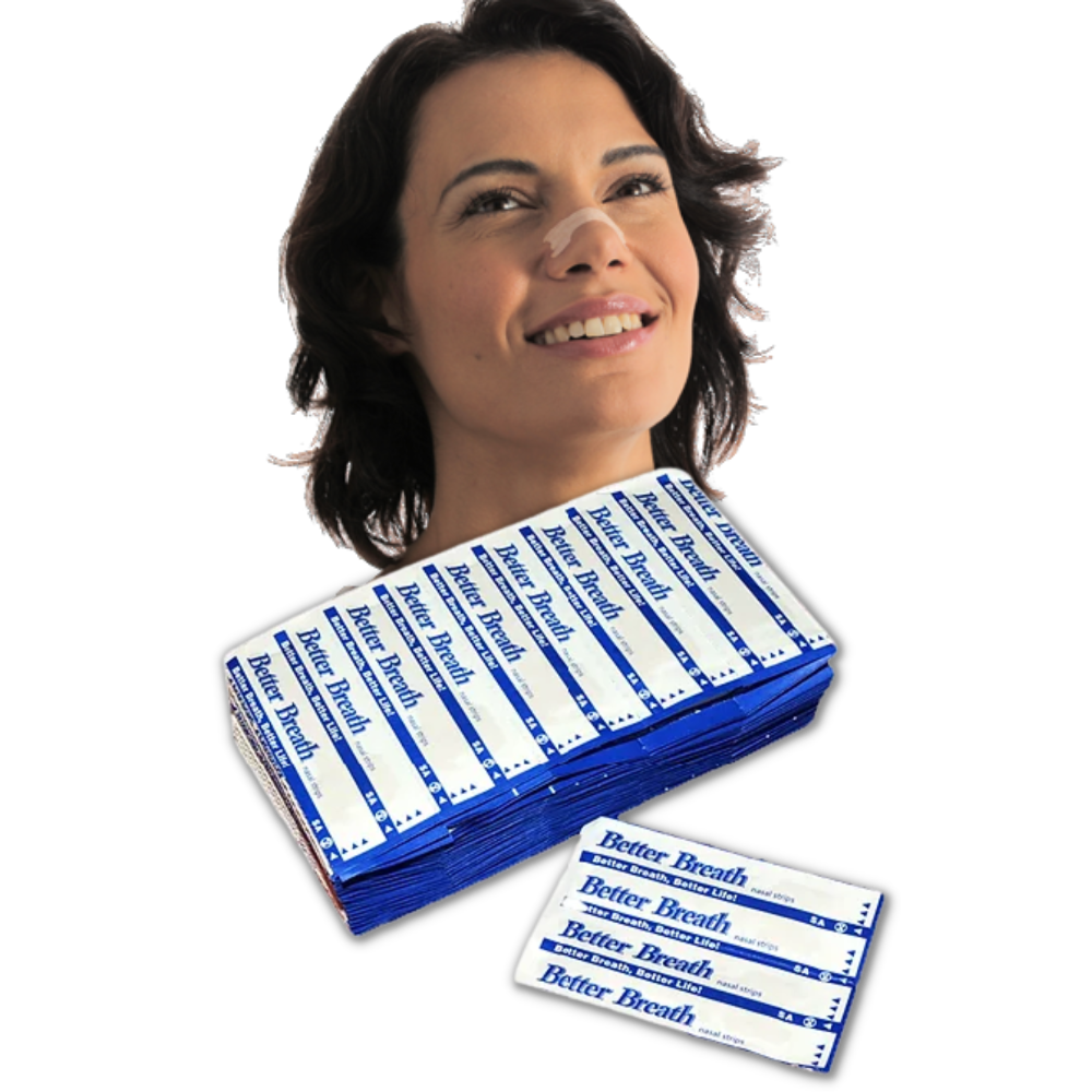 100-pack Nasal Strips for Snoring - Comfortable Wear - 