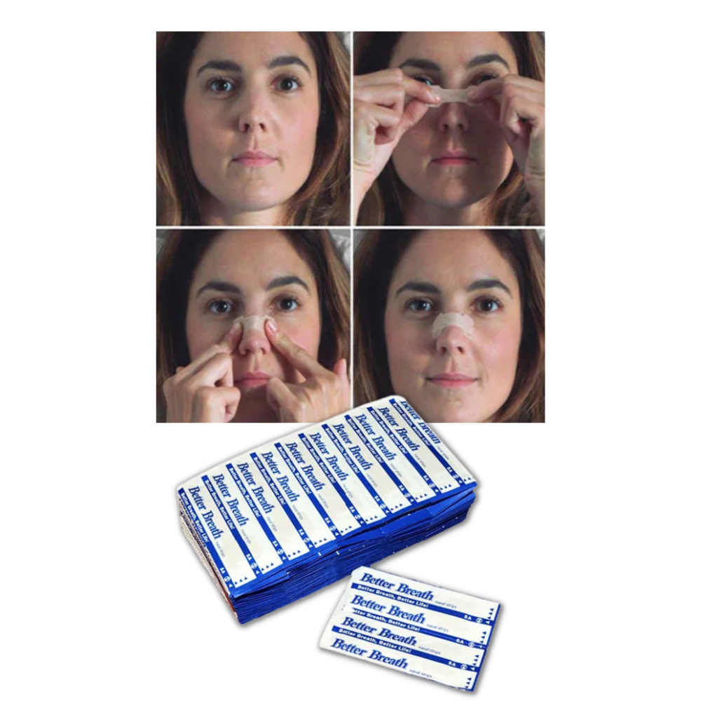 100-pack Nasal Strips for Snoring - Easy To Use - 