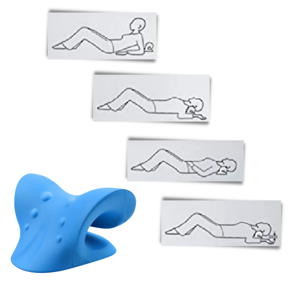 Nacken- und Schulterstrecker-Kissen - Einfach zu benutzen - Ozerty
