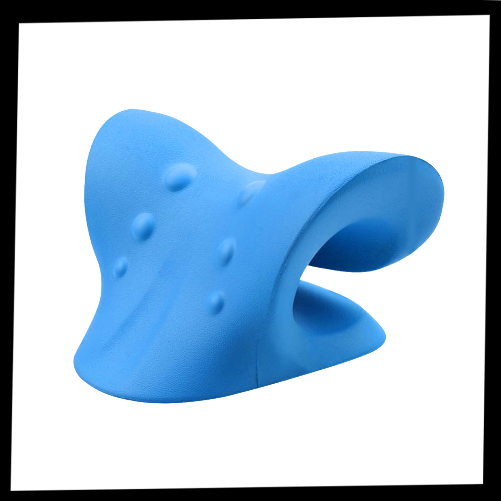 Neck and Shoulder Stretcher Pillow - Package - 