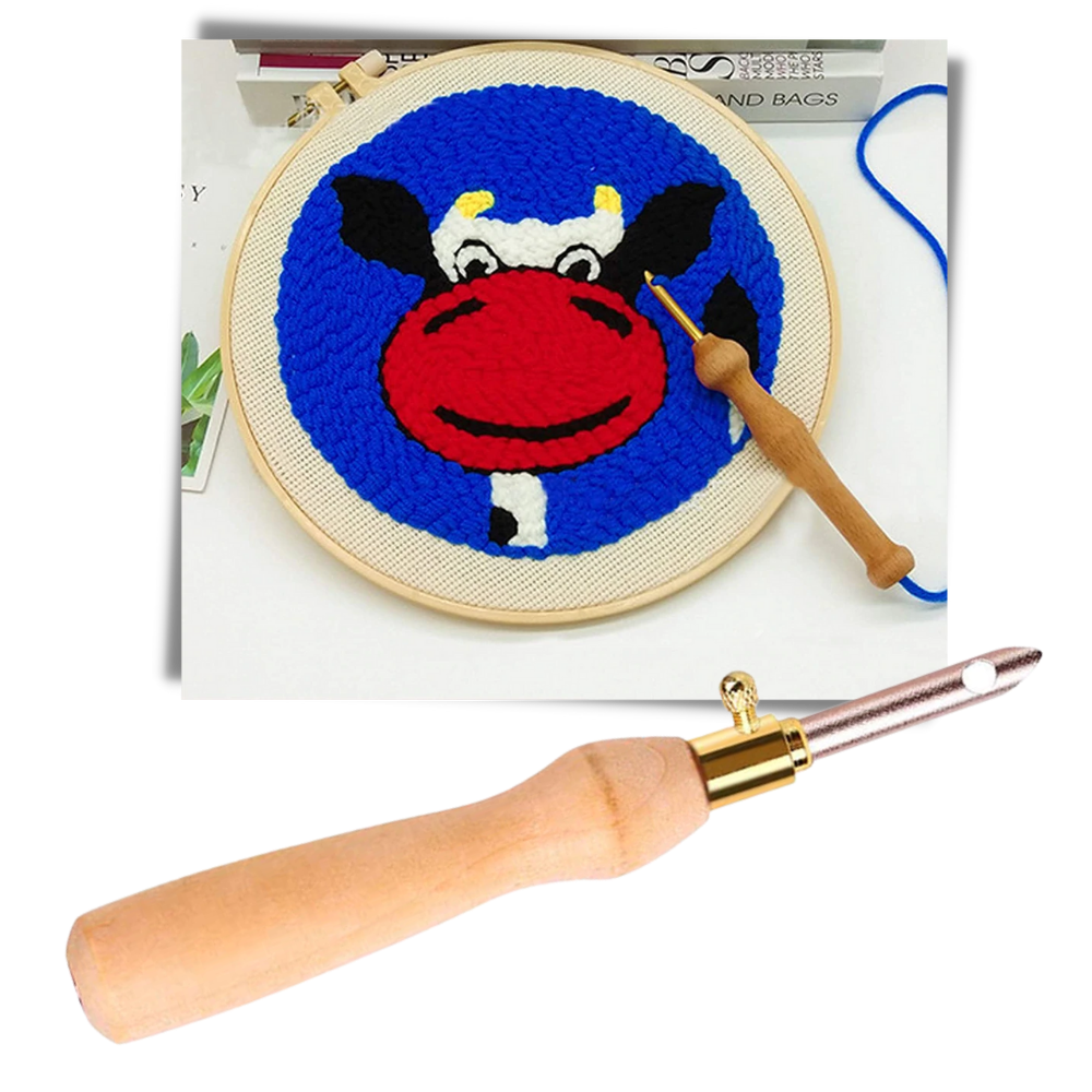 Embroidery Punch Needle Tool Kit - Perfect Embroidery Tool -