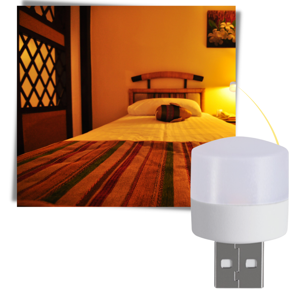 Mini lampe LED USB - Excellente option d'éclairage - Ozerty