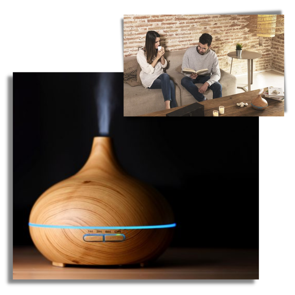 Essential Oil Diffuser and Humidifier - Large Capacity - Oustiprix