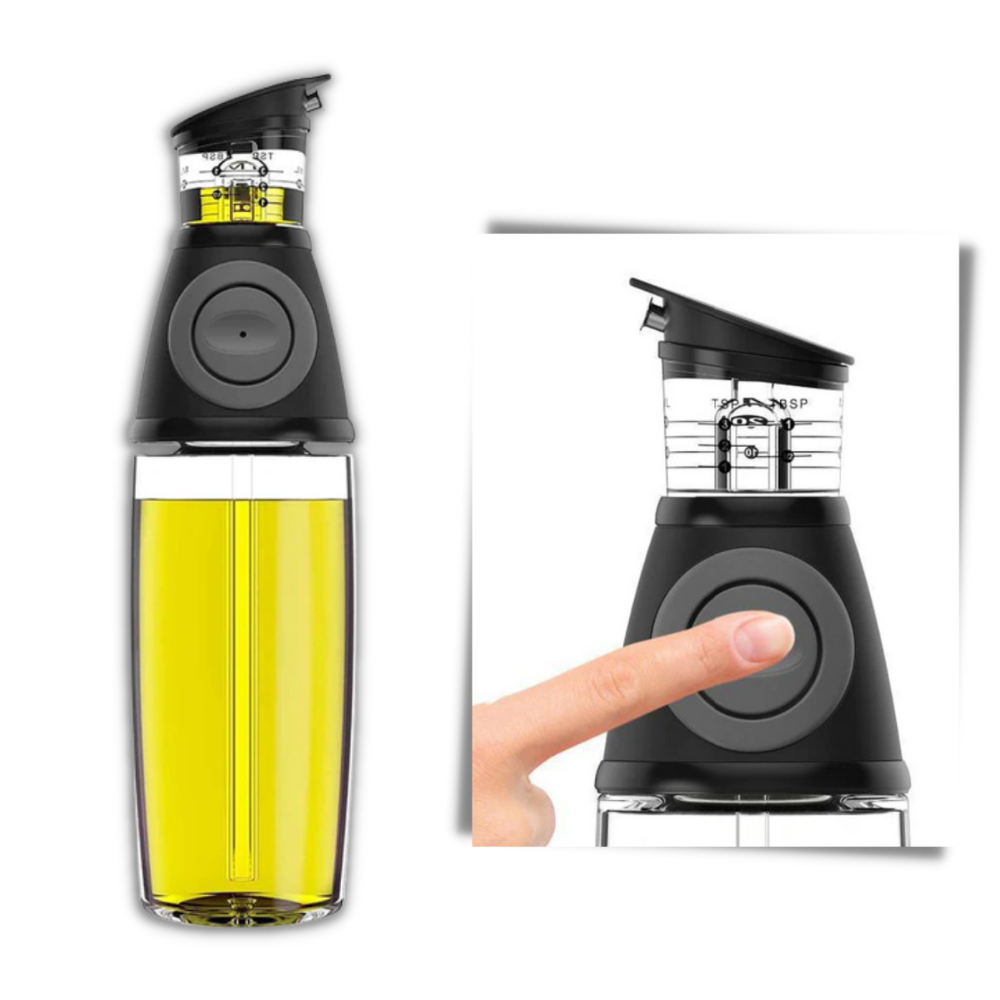 Bottiglia erogatrice di olio da cucina - Facile da usare - Ozerty