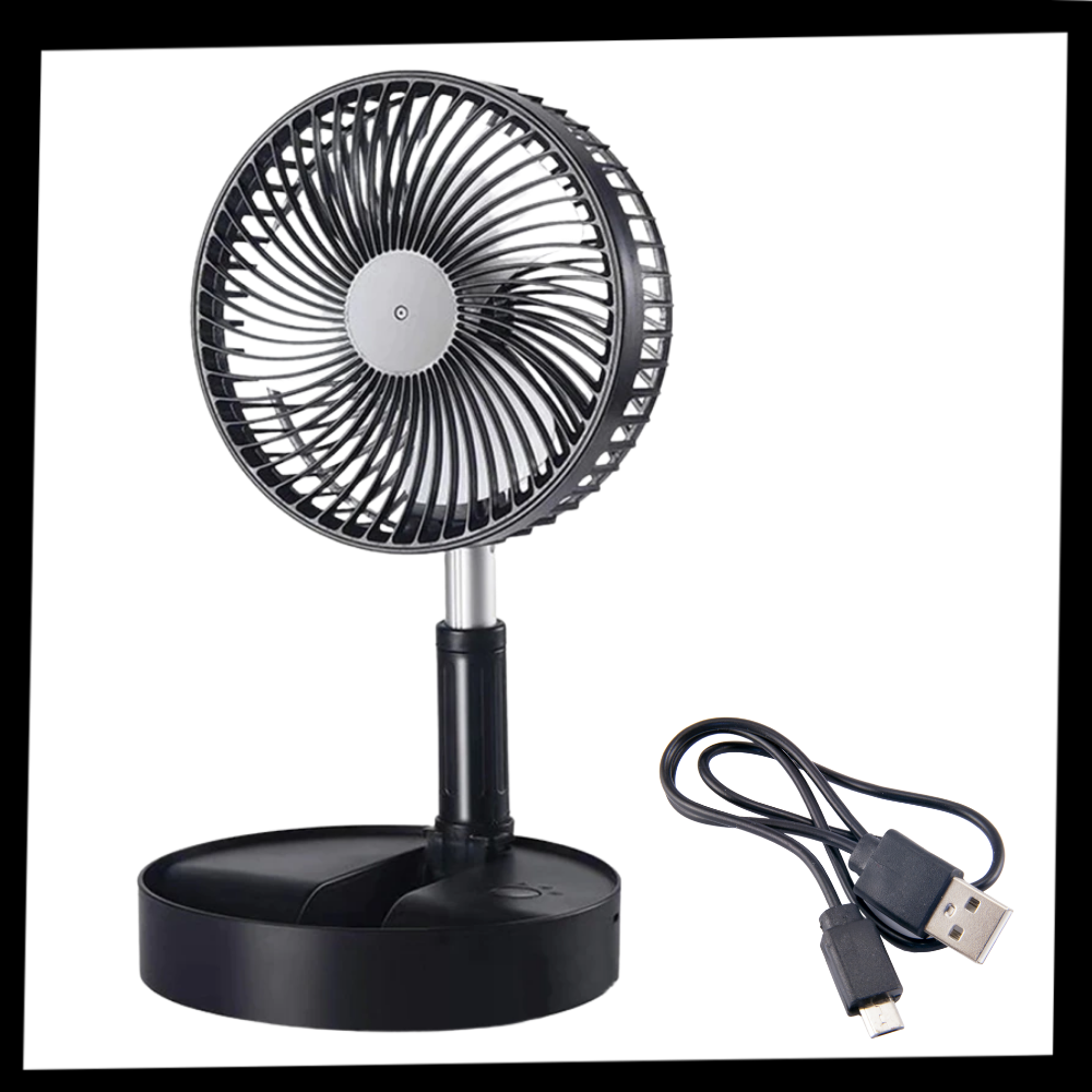 Unique Portable Foldable USB Fan - Package - 