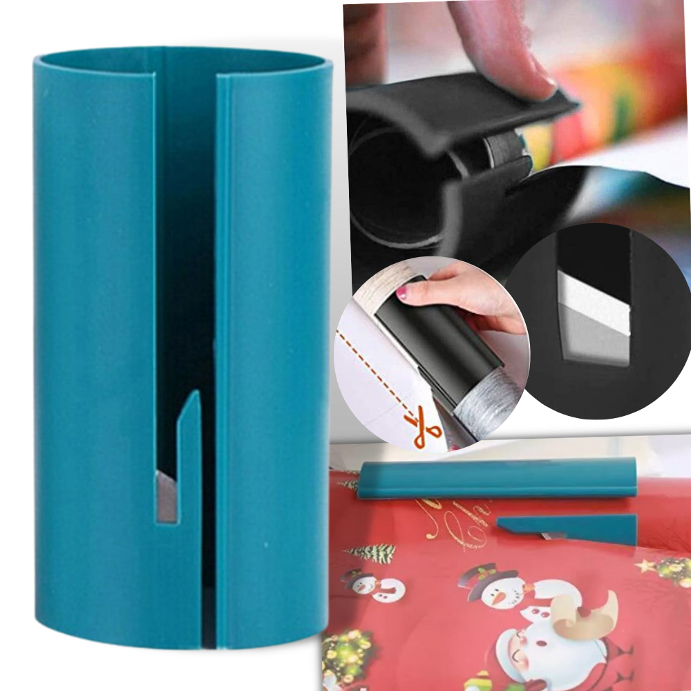 Gift Wrap Cutter Tool - Creative Die-Cut Machines - Creative Wrapping Paper Roll Cutter - 