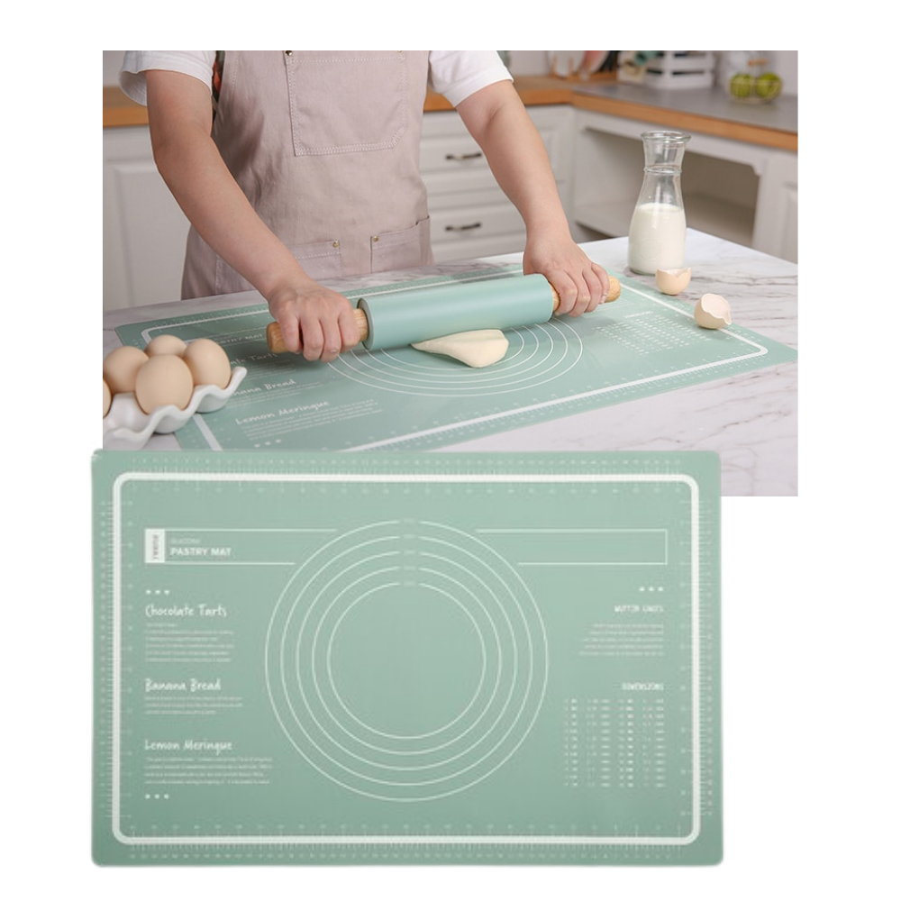 Tapis de cuisson en silicone extra-large - Conception antiadhésive - Ozerty