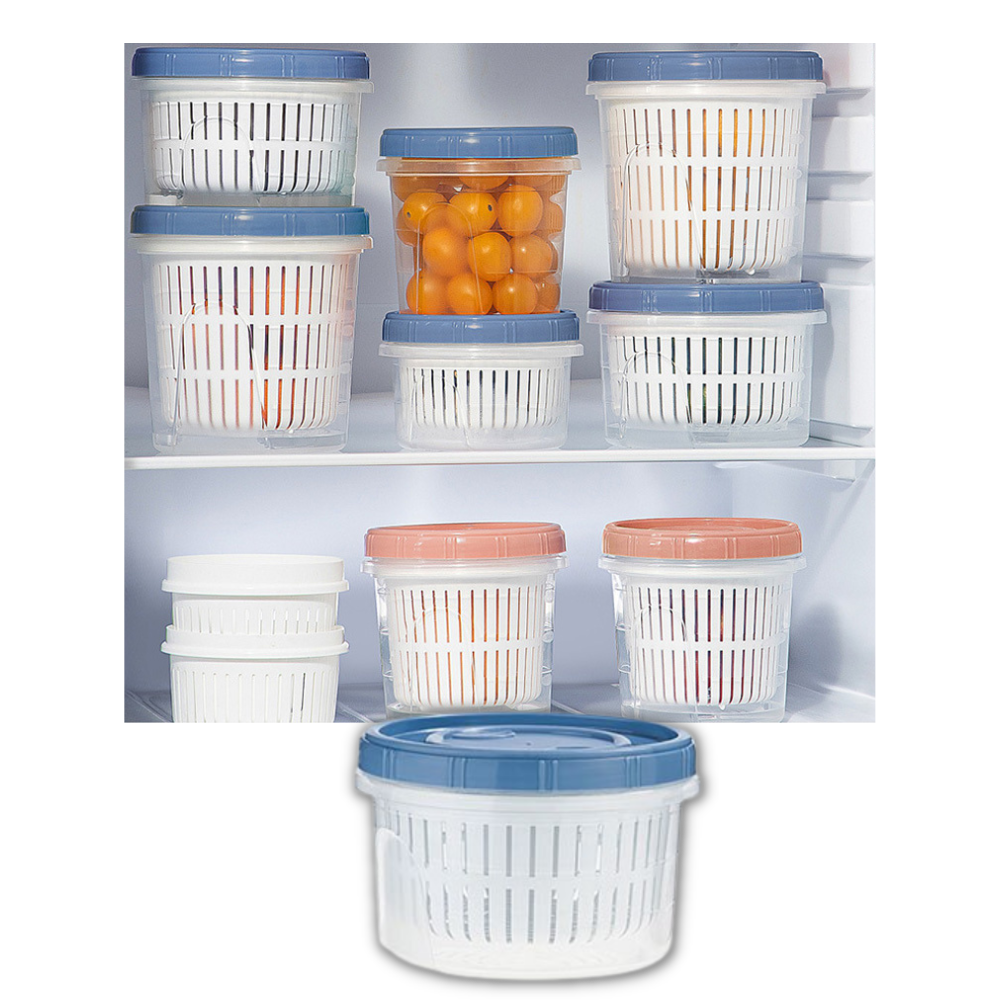 Food container with drainage - Excellent food storage - Ozerty