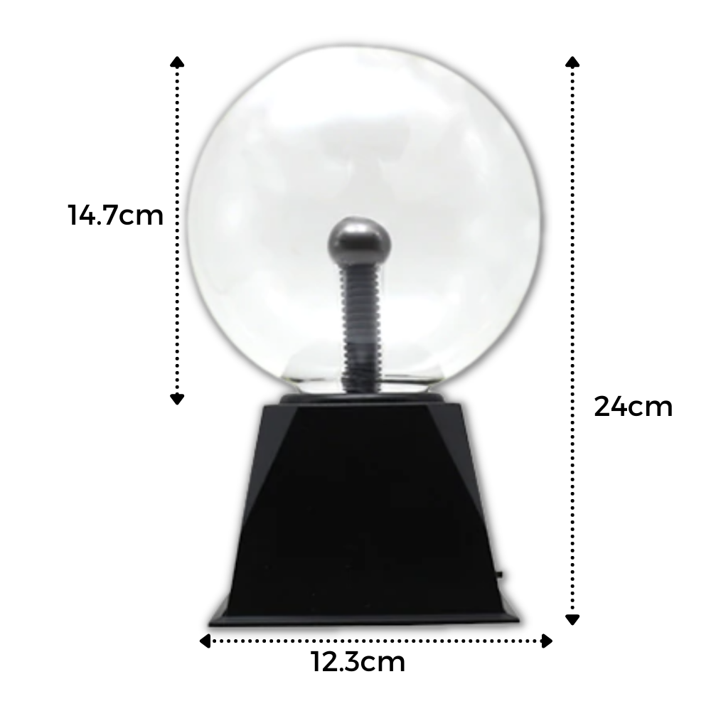 Lampe boule plasma magique - Caractéristiques techniques - Ozerty