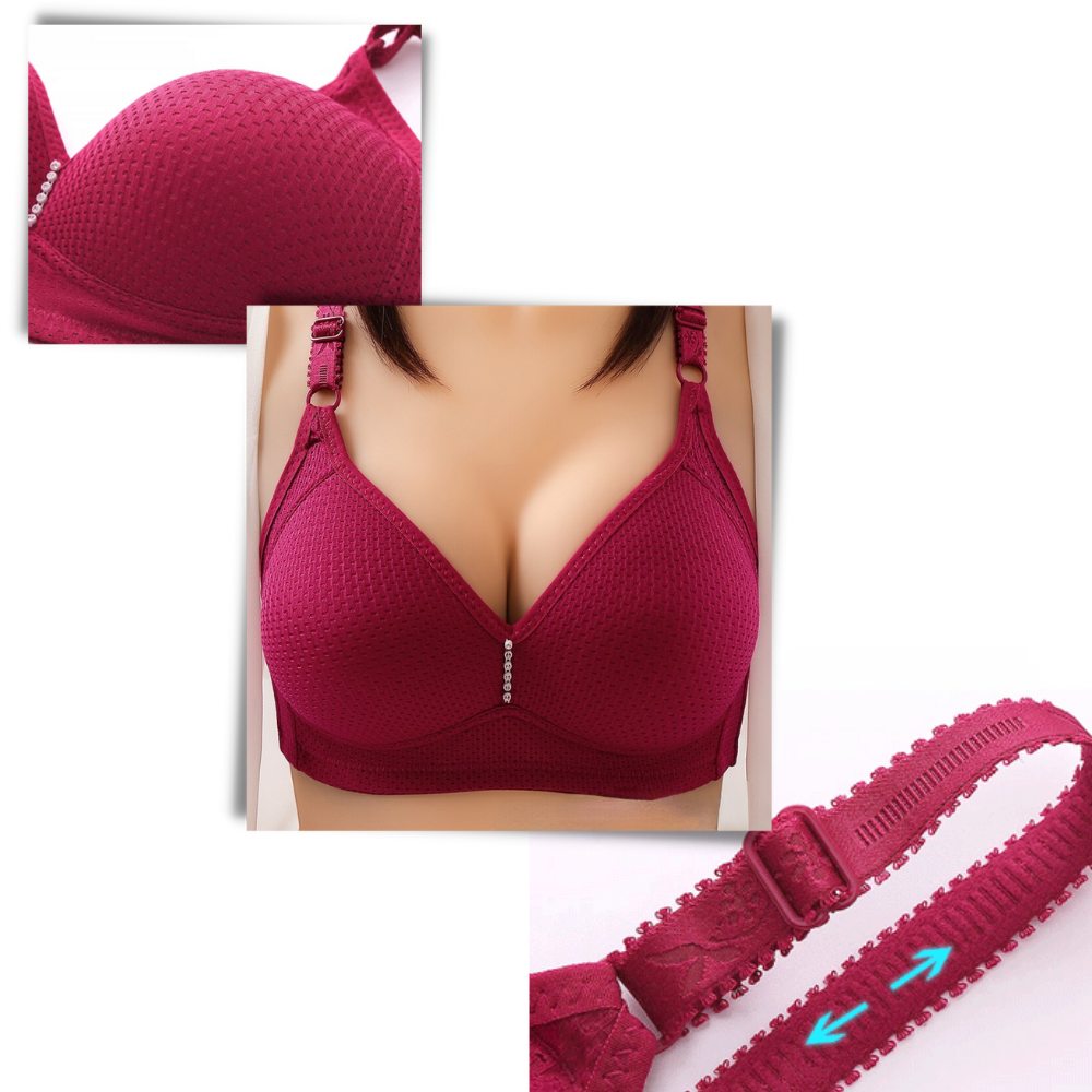 Comfortable Wire-Free Bra - Quality and Safe -