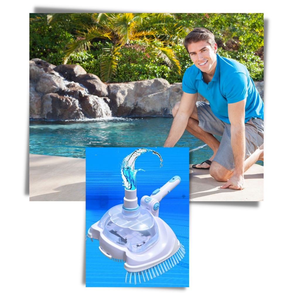 Swimming Pool Suction Cleaner Brush - Effective Pool Cleaning Tool -